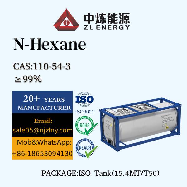 N-Hexaan CAS110‑54‑3 Oplosmiddel